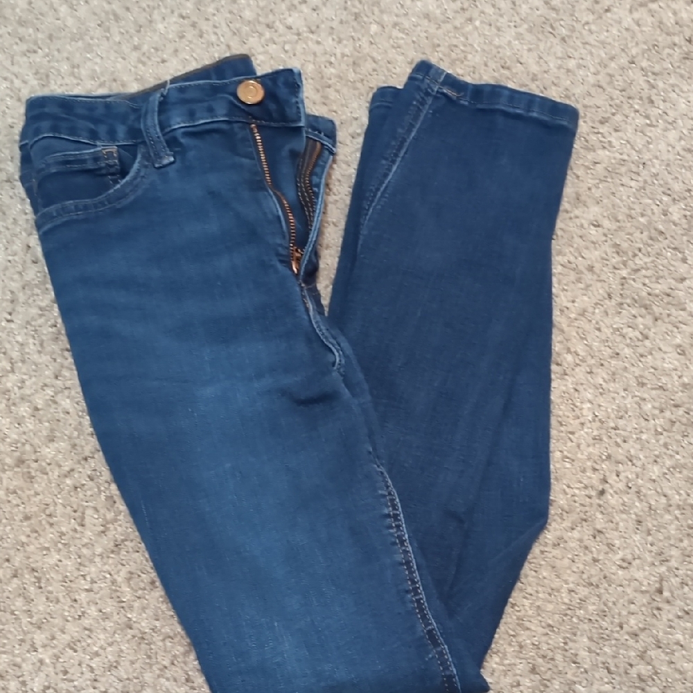 LC Lauren Conrad Deep Blue Skinny Jeans